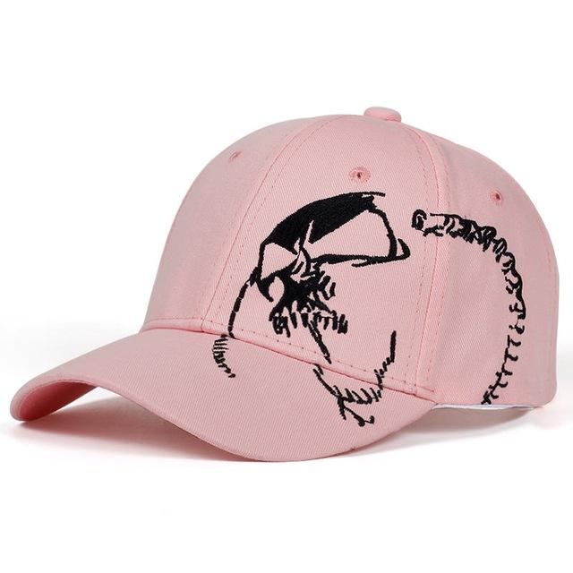 1 Stück Schädel Punk Mode Stickerei Baseballkappe Baumwolle Snapback Knochen Hut Hip Hop Kappe Männer Frauen Papa Hut