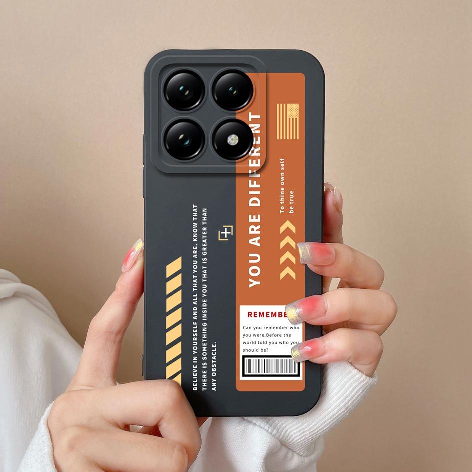 Weiche neue Hüllen für Xiaomi 14T 15 Pro Capa Hübsche Wolkenblumen Stilvoller Schutz aus flüssigem Silikon Langlebiger Anti-Tropfen für Xiaomi Shell Back Covers