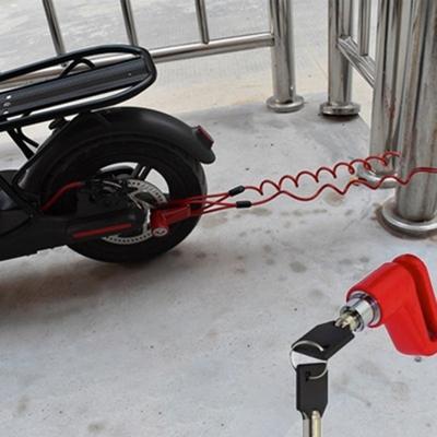 Diebstahlsichere Fahrradscheibe mit Drahtbremsenschloss Xiaomi für M365 Elektroroller