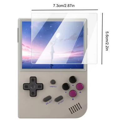For Anbernic RG35XX/RG35XX Plus Original Tempered Glass Screen Protector 9H HD Anti-Scrach Screen Protective Film Game Accessory