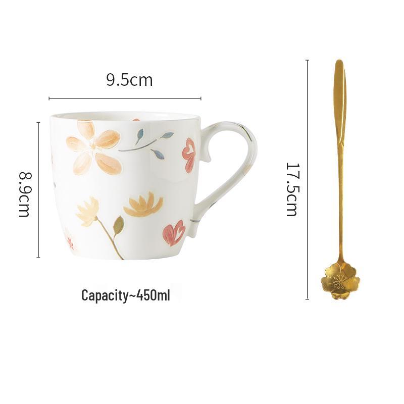 Креативная керамическая кофейная кружка большой емкости для пар Default