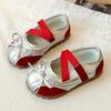 Girls Closed‑Toe Sandals Summer Kids Slip‑On Princess Shoes Fashion Elegant Ballet Flat Shoes for Girls