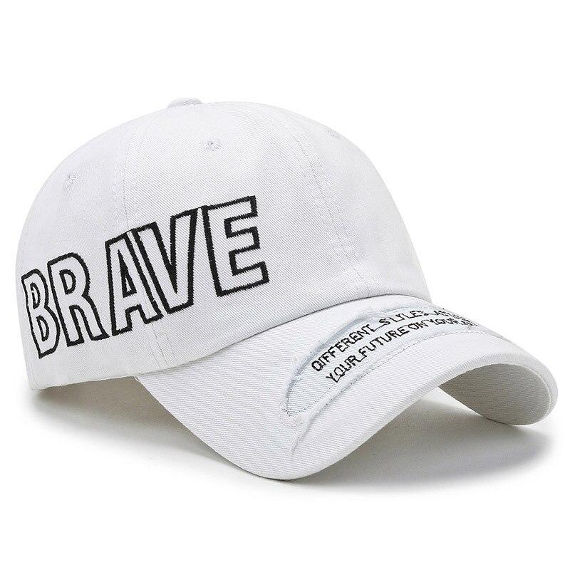 

Бейсбольная кепка NORTHWOOD Brave Letter Snapback для мужчин и женщин, шляпа для папы, хлопковая кепка Kpop Trucker Cap 56-60 cm белый