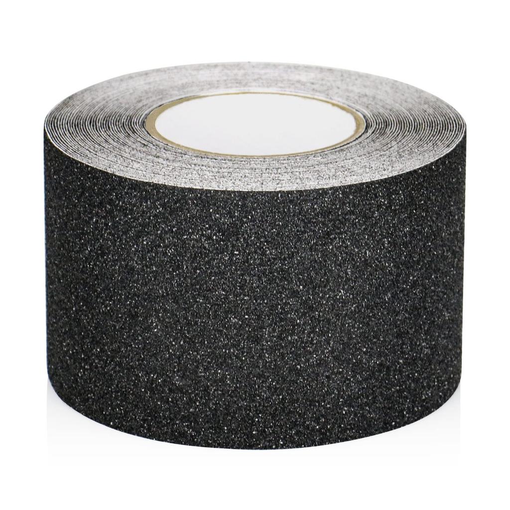 BOMEI PACK Anti-Slip Tape, 100mm Wide, 15M, Waterproof, Adhesive Tape for Stairs, Step Ladders, and Floors, Indoor and Outdoor Use, Prevents Falls and