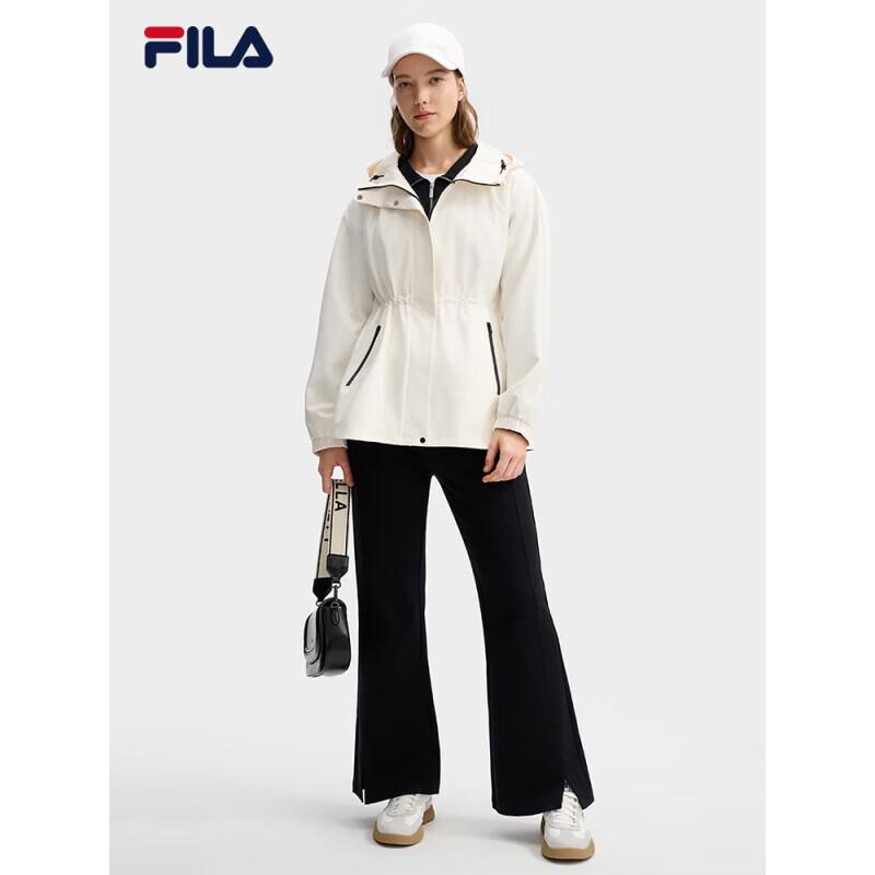 FILA Women's 2025 Spring Hooded Casual Jacket