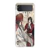 Transparent Phone Case For Samsung Galaxy Z Flip 3 4 5 6 7 Hard Folding PC Z Flip3 Flip4 Cover Heaven Official's Blessing