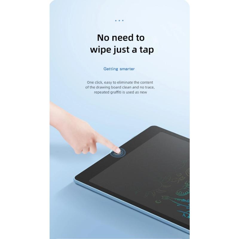2 Pieces of 10 Inch LCD Writing Board Drawing Board Childrens Graffiti Drawing Board Handwriting Blackboard Childrens Toy