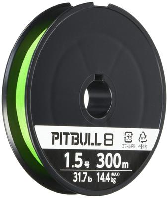 SHIMANO Angelschnur Pitbull 8 300m Lime Green Nr. 1,5 PL-M78S