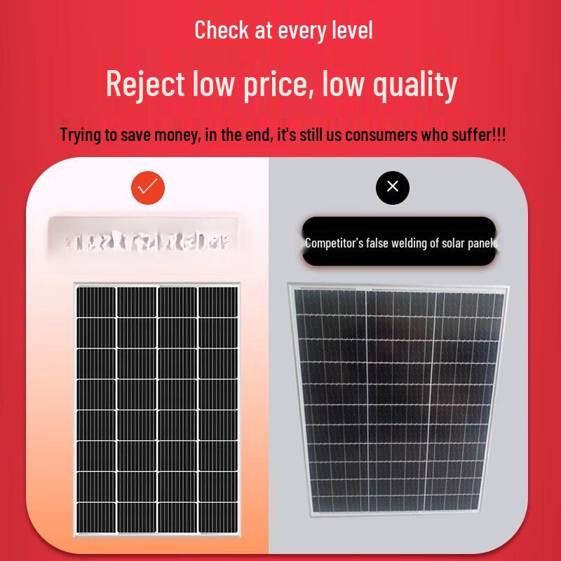 Jundingying 50W Monocrystalline Solar Panel