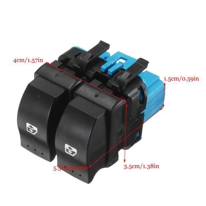 NEUFU 10-Pins POWER MASTER Window Switch For Renault Espace Grand Scenic Laguna 8200107772