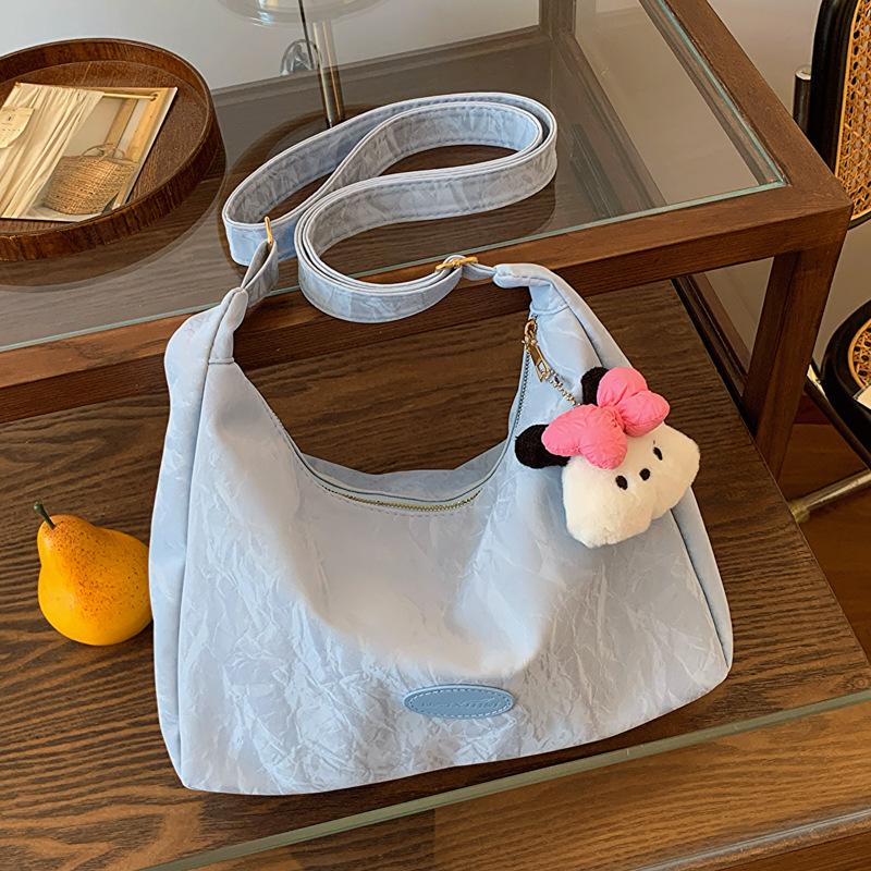 Large-Capacity Bag Women'S High-Value Niche Summer Versatile Shoulder Messenger Bag Women'S Dumpling Bag