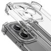 IMAK UX-4 Series For iPhone 15 Plus Case Straight Frame Four Corner Shockproof Clear TPU Cover