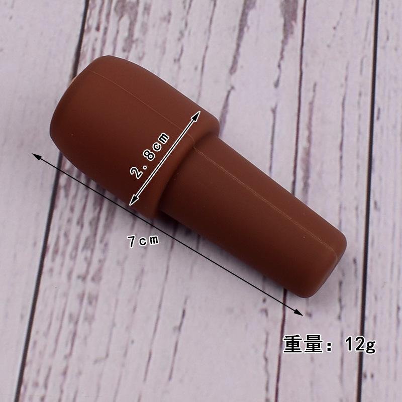 Reusable Silicone Wine Stoppers  with Handle,Sparkling Wine Bottle Stopper Beverage Bottle Sealer Keep Champagne Fresh Tools