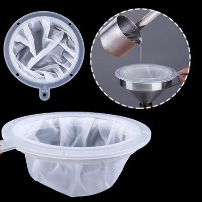 Kitchen Tools Reusable Nylon Sift Coffee Filter Sieve Juice Mesh Strainer Colander
