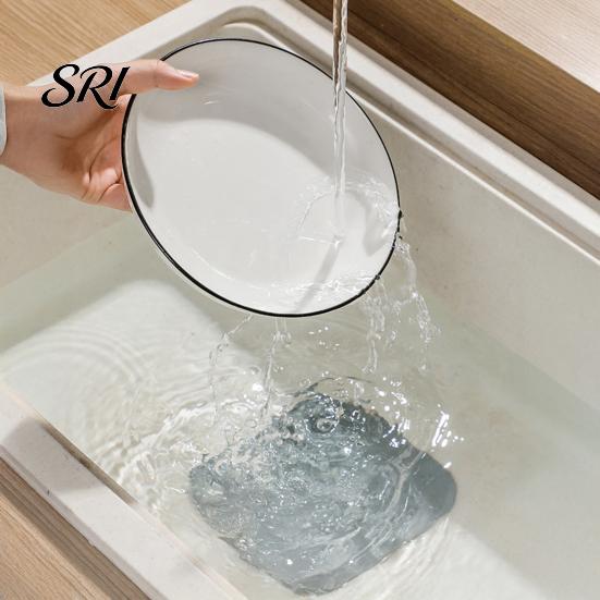Tappo Scarico Impermeabile per Doccia e Vasca, Tappo in Silicone per Pavimento con Maniglia per Lavello da Cucina, Taglia Universale Raccogli Detriti per Cucina, Bagno e