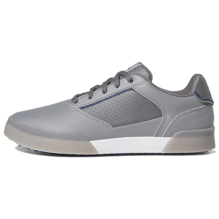 New Adidas Retrocross Spikeless Golf Grey Crew Navy Grey GV6914