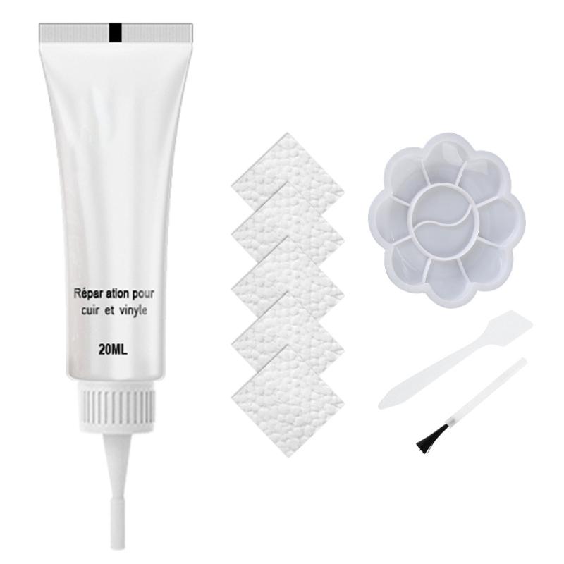 Leather Repair Set with Accessories for Car Seat Repair Kit Advanced Leather Repair Gel Professional Cream Gel