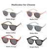 Kids Round Polarized Sunglasses for Boys Girls TPEE Unbreakable Flexible Frame UV400 Protection Age 3-10