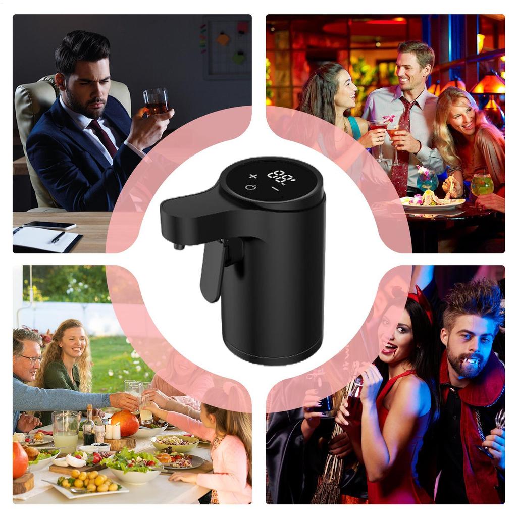 Electric Wine Decanter Wine Aerator Pourer Mini Automatic Wine Decanter Whiskey Water Dispenser Wine Dispenser Wine Accessories