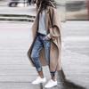 European & American Plus Size Woolen Light Luxury Women's Versatile Casual Coat