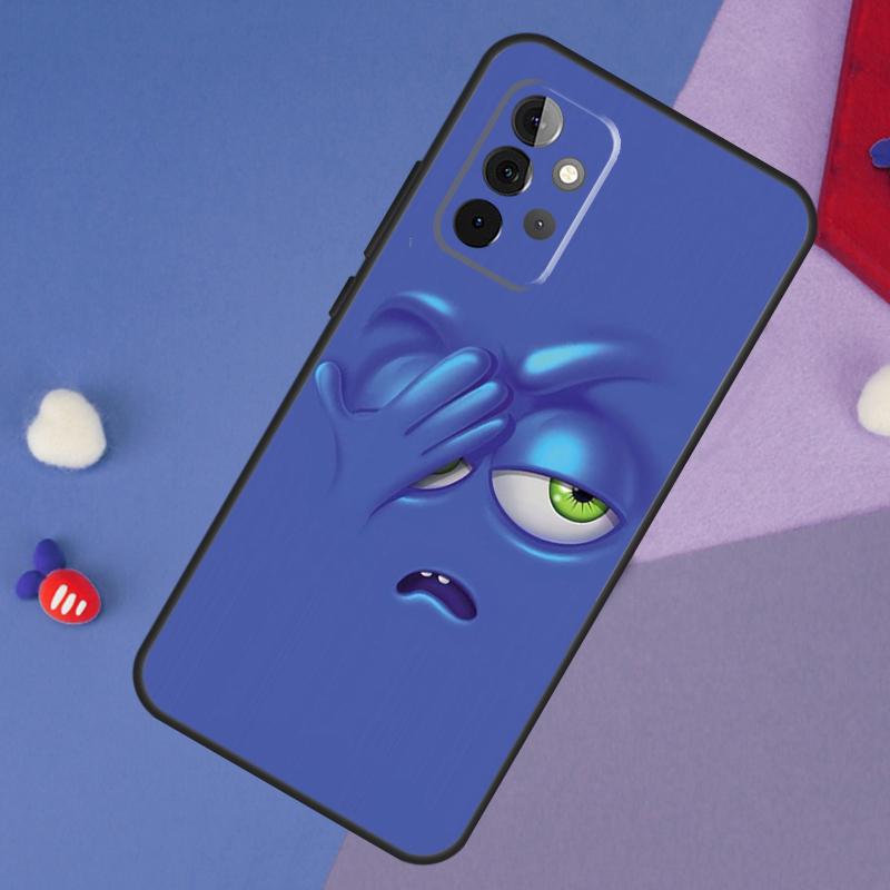 3D funny face Cute Case For Samsung Galaxy A55 A35 A32 A12 A22 A52 A06 A54 A34 A14 A56 A36 A26 A16 A13 A53 A15