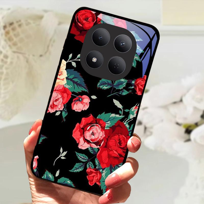 For Xiaomi Redmi Note 15 Pro 5G Case Tempered Glass Phone Cover For Redmi Note15 Pro 15Pro 5G Coque Note15Pro Camera Protector