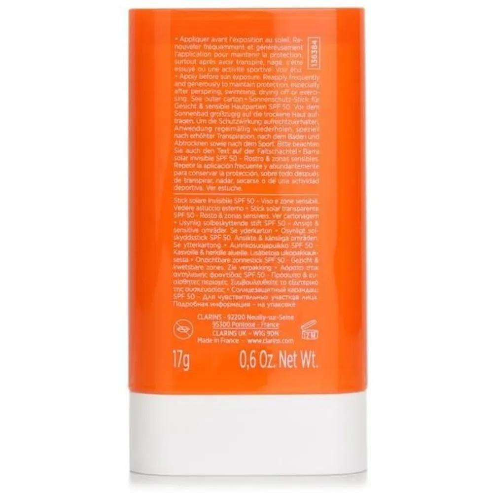 Clarins Invisible Sun Care Stick 50 17g