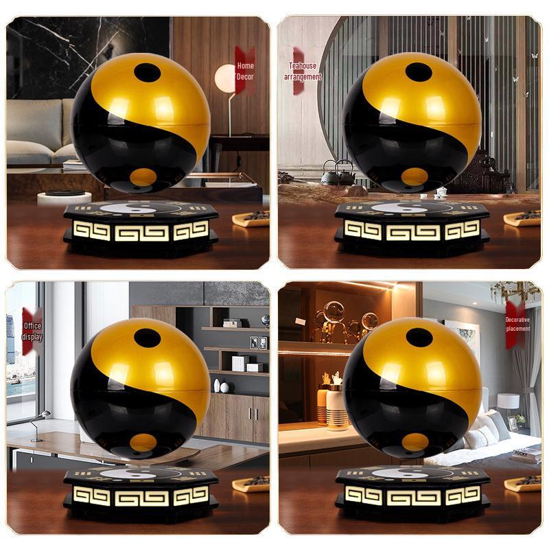 Magnetic Levitation Tai Chi Feng Shui Ball - Housewarming, Office, and Living Room Decor Ornament