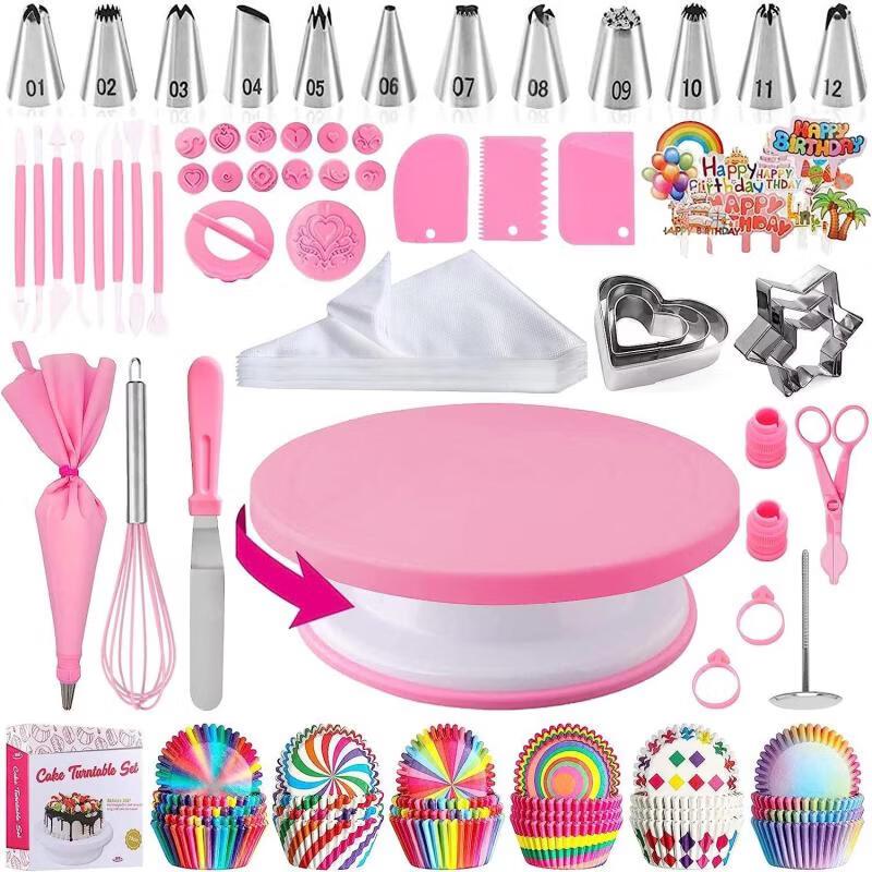 Cake Decorating Turntable Kit