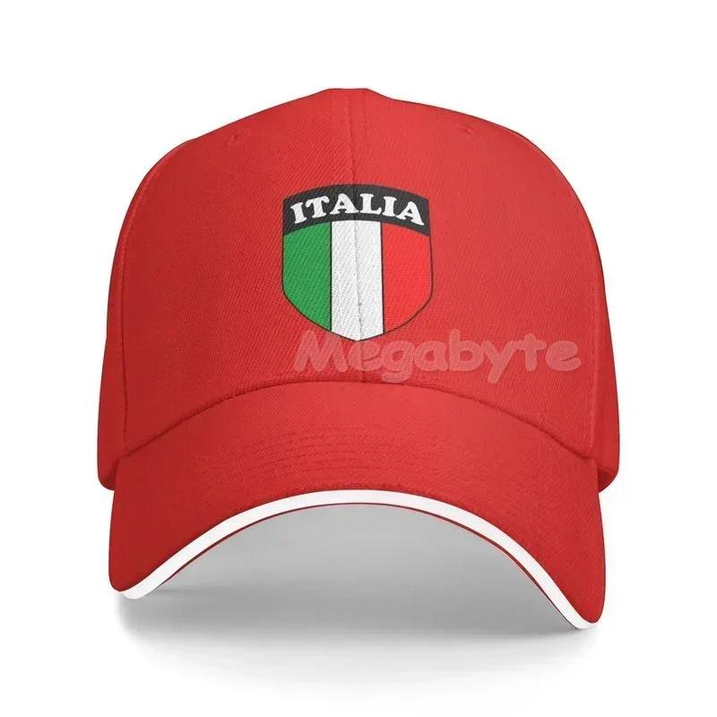 Itálie Itálie Italská vlajka Sendvičová čepice Unisex Nastavitelná Baseballová čepice Klasické Omyvatelné Kovbojské klobouky Klobouk proti slunci Venkovní kšiltovky