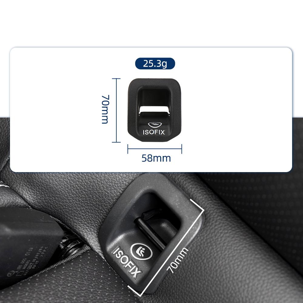 OE 1769230100 Kryt spínače ISOFIX Pasuje na Mercedes Benz Třída A/CLA/GLA W176 W117 W156 2013-2019 Černý