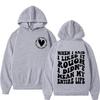 When I Say I Like It Rough I'm Not Saying My Whole Life Has Been Fun. Hoodies Streetwear, Men's Long Sleeved Retro Sportswear