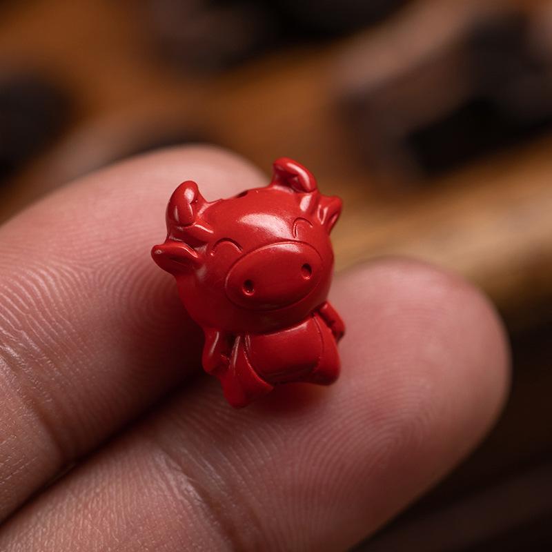 

Red Cinnabar Zodiac Cartoon DIY Accessories