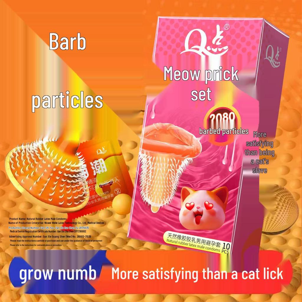 Q Point Ultra-Thin 001 Large Particle Condoms - Adult Use & Family Planning