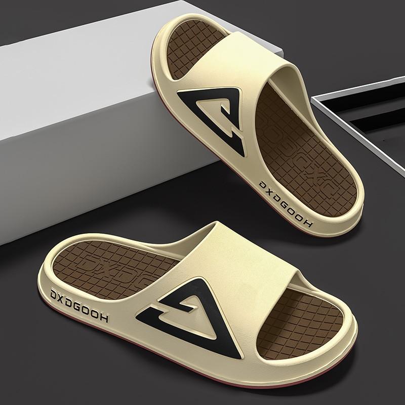 

Мужские летние домашние тапочки больших размеров, простые тапочки для отдыха, нескользящие тапочки для дома 36 хаки