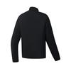 Fila Golf Series Casual Sports Simple Woven Soft Comfortable Lightweight Warm Stand Collar Down Jacket Men Outerwear Deep-Black A11M545942FBK