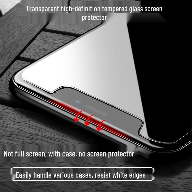 Compatible with Huawei Honor 500 and Xiaomi 17: S60 Transparent Screen Protector Tempered Film (K90).