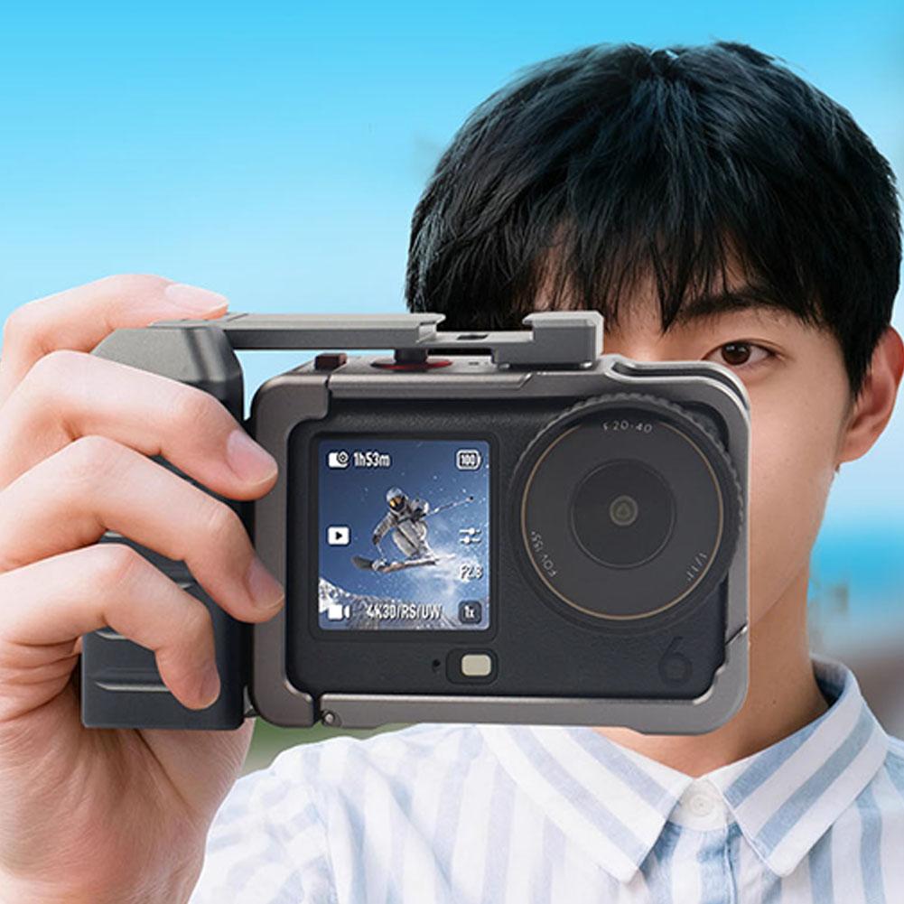 DJI Action 6 Special Aluminum Alloy Protective Frame With Excellent Drop Resistance Shock Resistance And Heat Dissipation