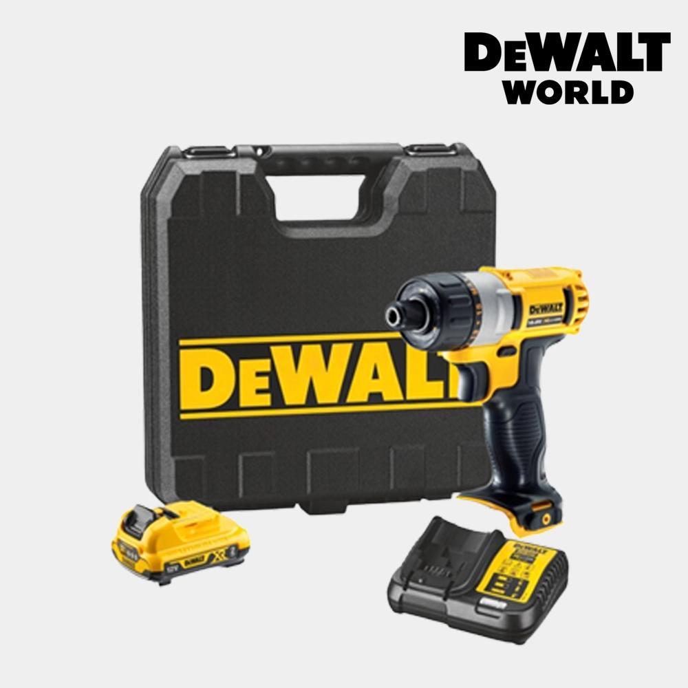 

Бытовая аккумуляторная дрель DeWalt, 10,8 В, 2 А, аккумулятор, 1 комплект DCF610D1