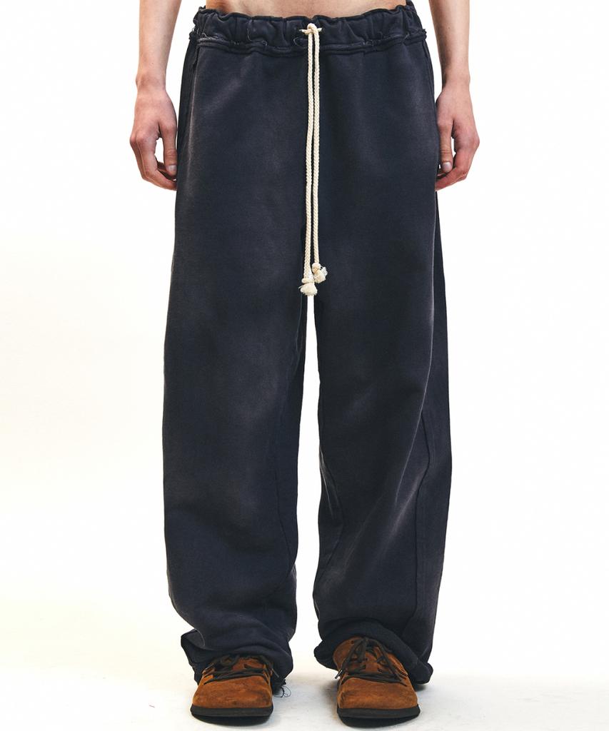 Leeolitiseu Washed Frayed Sweatpants