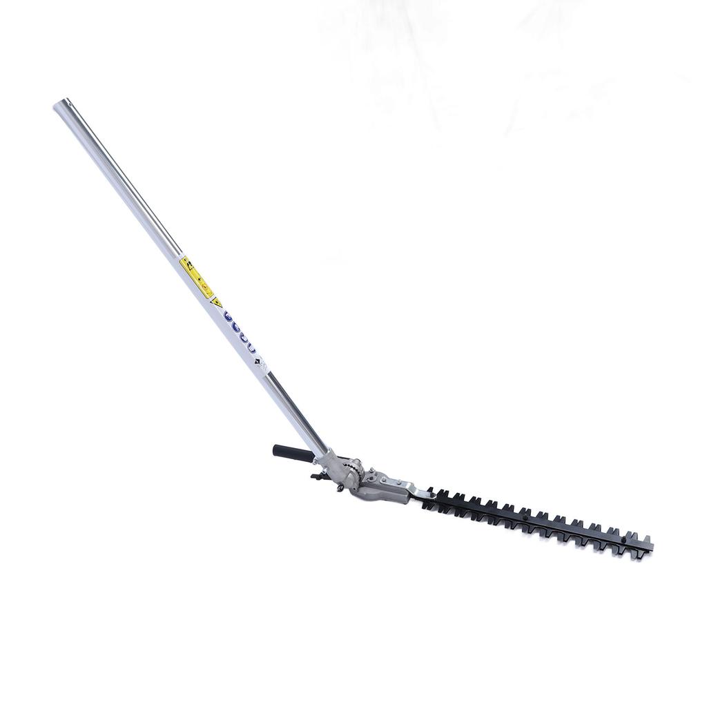 Hedge Trimmer Head High Efficiency Multifunctional   Hedge Trimmer Attachment with Extension Pole for Mowing Grass