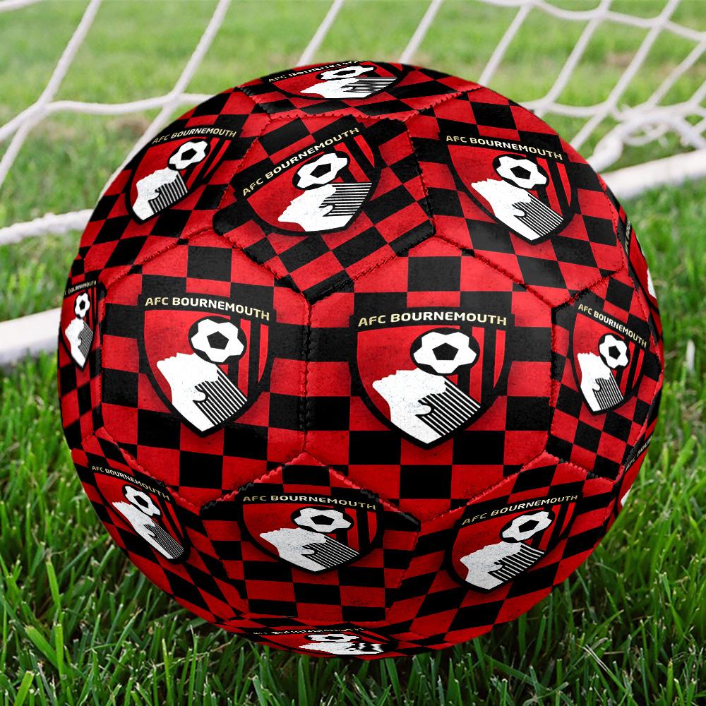 Afc Crest Printed Size 5 Soccer Balls, High-Quality, Anti-Slip, Protective Football, A Unique Gift Suitable for Him/Her, Birthdays, Christmas Gifts