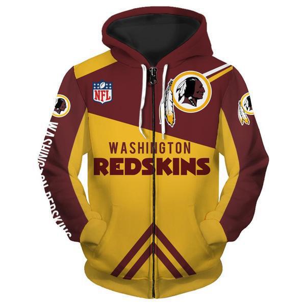 Chaqueta con capucha de otoño multicolor para hombre temática de la NFL