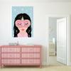 Girl Power Poster Druck Rosa Schlafzimmer Heim Wanddeko Inspirierende Kunst Motivierendes Zitat Leinwandgemälde Mama ich bin ein reicher Mann
