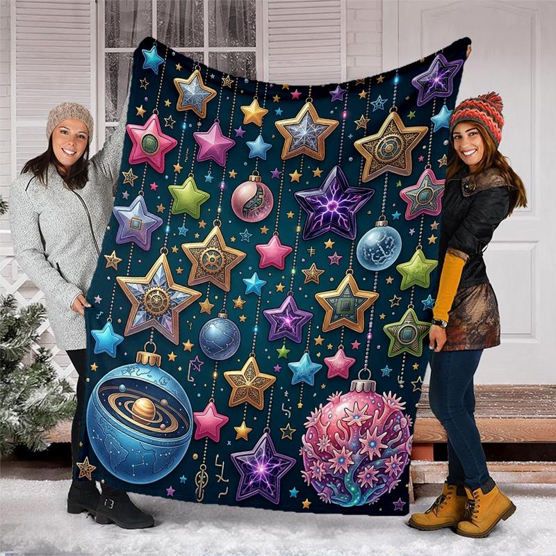 Blue Dragon Art Flannel Fleece Blanket Cozy Warm Throw Blanket For Couch Bed Travel All Season Use