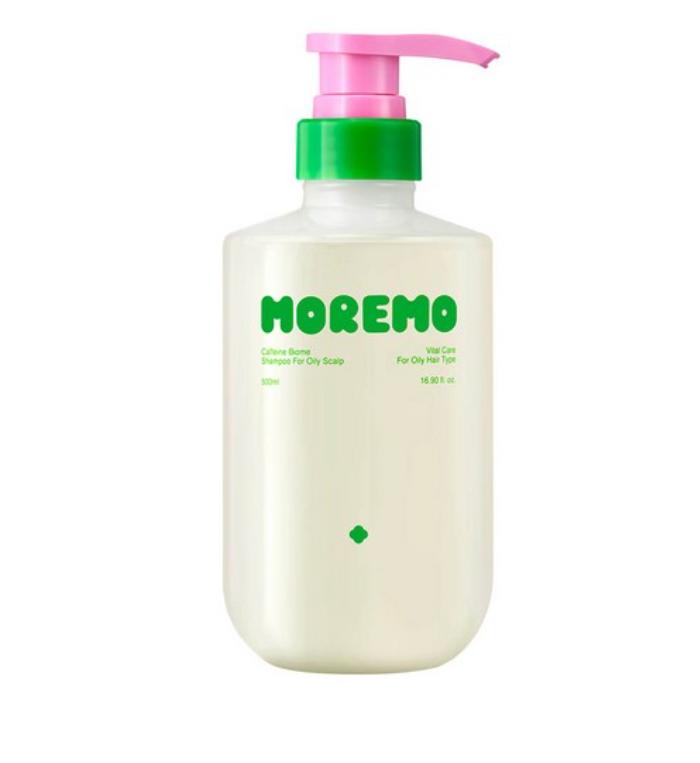 Moremo Caffeine Biome Shampoo for Oily Scalp Fresh Lime Scent 500ml Deep Cleansing Sebum Control Shampoo 1 ea