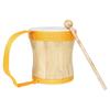 Wooden Wooden Tambourine Early Education Wooden Drums Professional Sheepskin Drum  For Children