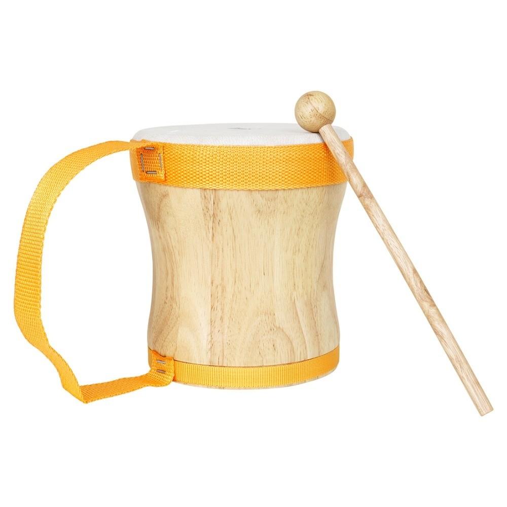 Wooden Wooden Tambourine Early Education Children Percussion Wooden Drums Kindergarten оранжевый