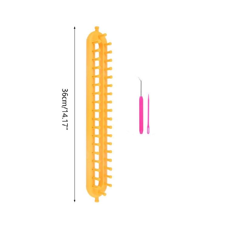 DIY Garn Webwerkzeug mit Häkelnadel und Stricknadel Webwerkzeug-Set