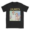 Print Cortis James  Tshirts Men Cotton Short Sleeve  Round Neck Summer Clothing